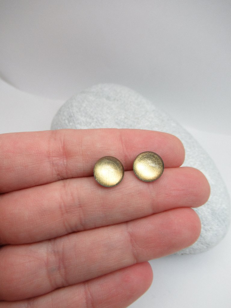 10mm Cabochon Post Earrings